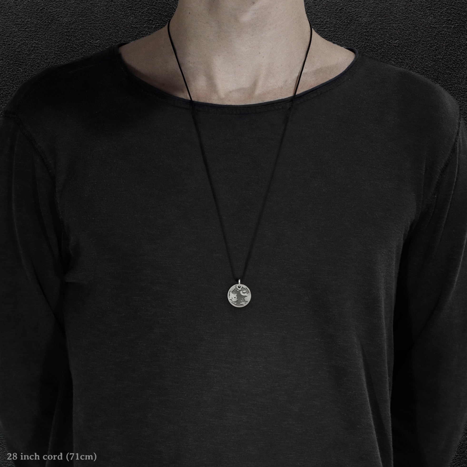 Big Journey with Cord - Sterling Silver, Superior Japanese Nylon Cord